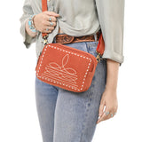 American Darling Suede Genuine Leather Camera bag