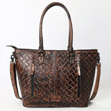 ADBG1519A Tote Hand Tooled Genuine Western Leather Women Bag