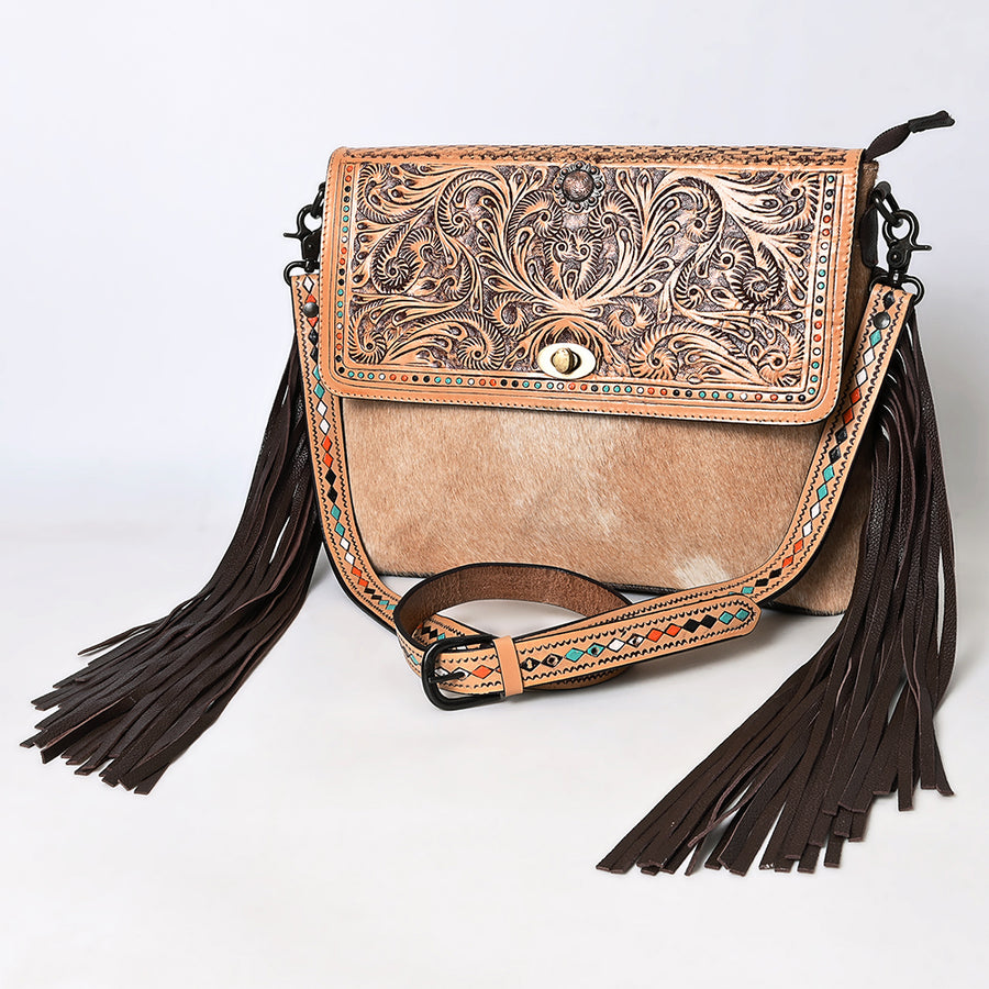 OHLAY Cross Body Genuine Leather women bag western SKBZ160 by Hilason – Cowboy and equestrian accessories