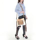 OHLAY Cross Body Genuine Leather women bag western SKBZ161 – Hilason