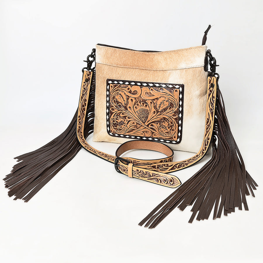 OHLAY Cross Body Genuine Leather women bag western SKBZ161 by Hilason – Cowboy and equestrian accessories