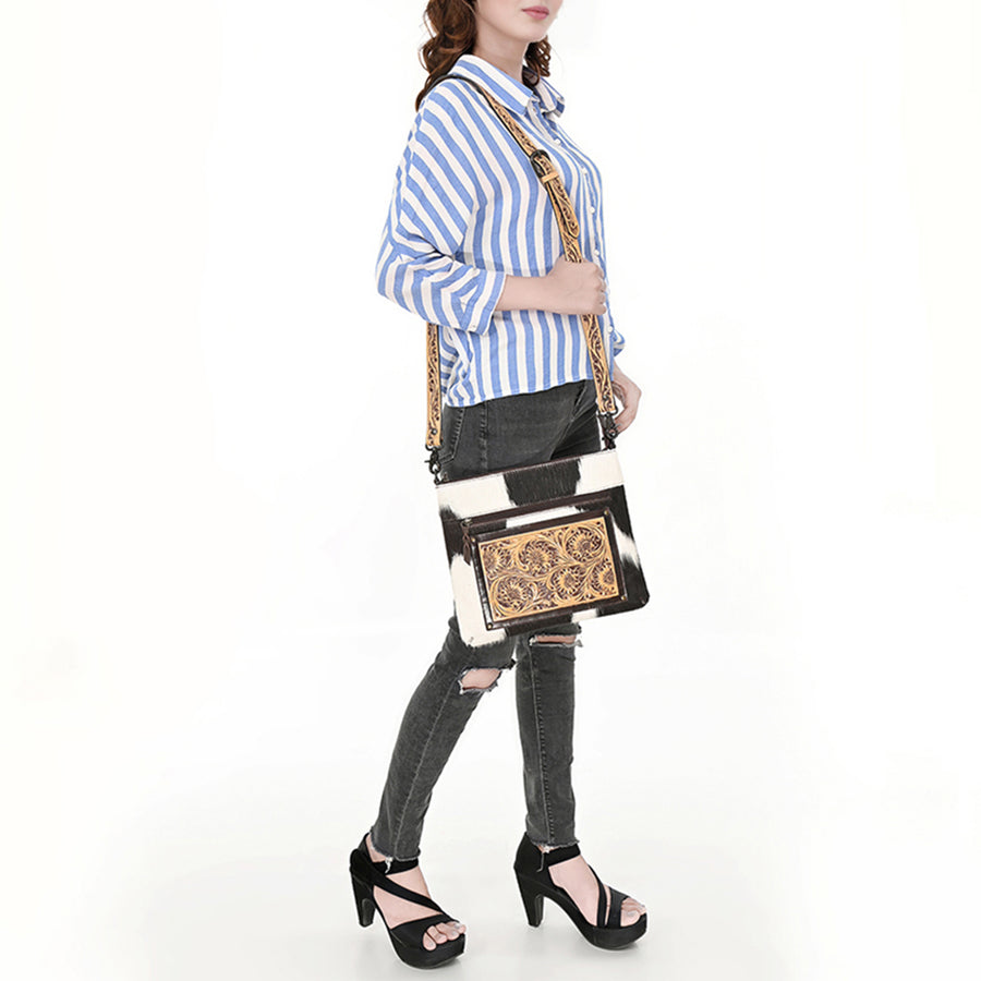 OHLAY Cross Body Genuine Leather women bag western SKBZ162