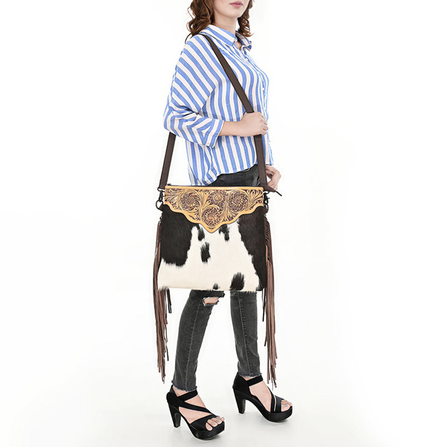 OHLAY Cross Body Genuine Leather women bag western SKBZ170