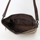 OHLAY Large Crossbody Genuine Leather women bag western Bag SKBZ173