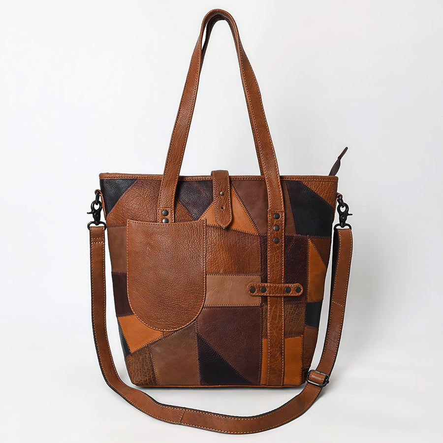 OHLAY Tote Genuine Leather women bag western SKBZ174