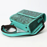 American Darling Crossbody Beautifully Hand Tooled Genuine Leather Western Women Bag Handbag Purse |