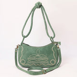 American Darling Cross Body I Hand Tooled Suede Genuine Leather Women Bag Western Handbag Purse