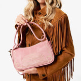 American Darling Cross Body I Hand Tooled Suede Genuine Leather Women