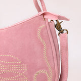 American Darling Cross Body I Hand Tooled Suede Genuine Leather Women