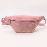 American Darling Suede Bag Genuine Leather Fanny Pack Bag