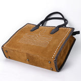 American Darling Tote Suede Genuine Leather Women Bag Western Handbag Purse | for Cute