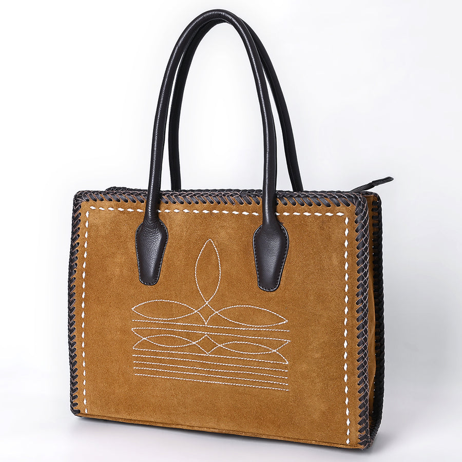 American Darling Tote Suede Genuine Leather Women Bag Western Handbag Purse | for Cute - Uhorse