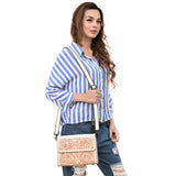 American Darling Crossbody Beautifully Hand Tooled Genuine Leather Western Women Bag Handbag Purse |