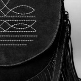 American Darling Crossbody Genuine Suede Leather women bag western