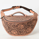 American Darling Fanny Pack Hand Tooled Genuine Western Leather Women Bag Handbag Purse |