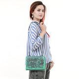 American Darling Clutch Genuine Western Leather Women Bag