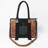 American Darling Tote Hand Tooled Suede Genuine Western Leather Women Bag Western Handbag Purse