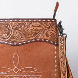 American Darling Cross Body Hand Tooled Suede Genuine Western Leather Women Bag Western Handbag Purse