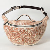 American Darling Fanny Pack Hand Tooled Genuine Western Leather Women Bag Handbag Purse |