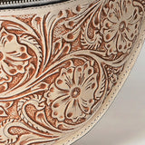 American Darling Fanny Pack Hand Tooled Genuine Western Leather Women Bag Handbag Purse |