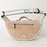 American Darling Fanny Pack Hand Tooled Genuine Western Leather Women Bag Handbag Purse |