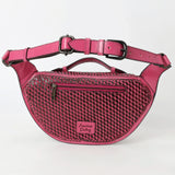 American Darling Fanny Pack Hand Tooled Genuine Western Leather Women Bag Handbag Purse |