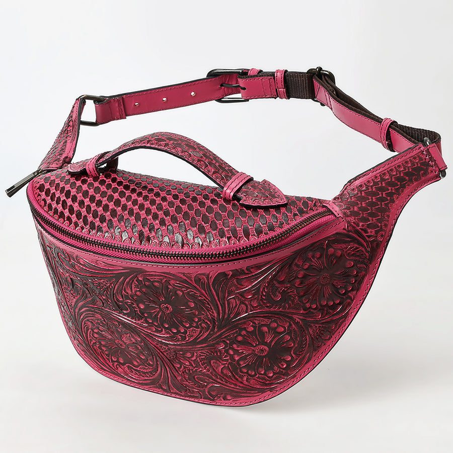 ADBGZ829 Fanny Pack Genuine Western Leather Women Bag - Uhorse
