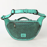 American Darling Fanny Pack Hand Tooled Genuine Western Leather Women Bag Handbag Purse |