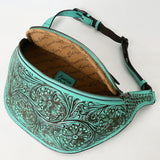 American Darling Fanny Pack Hand Tooled Genuine Western Leather Women Bag Handbag Purse |