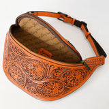 American Darling Fanny Pack Hand Tooled Genuine Western Leather Women Bag Handbag Purse |