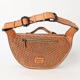 American Darling Fanny Pack Hand Tooled Genuine Western Leather Women Bag Handbag Purse |