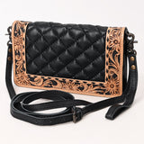 ADBG1667 Organiser Hand Tooled Genuine Western Leather Women Bag