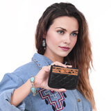 American Darling Coin Purse Genuine Leather Women Bag Western Handbag Purse