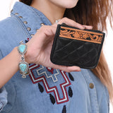 American Darling Coin Purse Genuine Leather Women Bag Western Handbag Purse