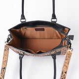 ADBG1671 Tote Hand Tooled Genuine Western Leather Women Bag