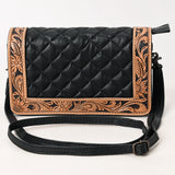 ADBG1673 Organiser Hand Tooled Genuine Western Leather Women Bag