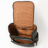 American Darling Genuine Leather Hand-Tooled Floral Quilted Backpack Bag Travel Purse with YKK Zipper