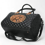 American Darling ADBG1681 Briefcase Hand Tooled Genuine Leather women bag western Handbag Purse