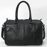 American Darling ADBG1681 Briefcase Hand Tooled Genuine Leather women bag western Handbag Purse