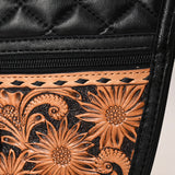 ADGC108 Gun Case Hand Tooled Genuine Leather Women Bag