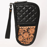 ADGC108 Gun Case Hand Tooled Genuine Leather Women Bag