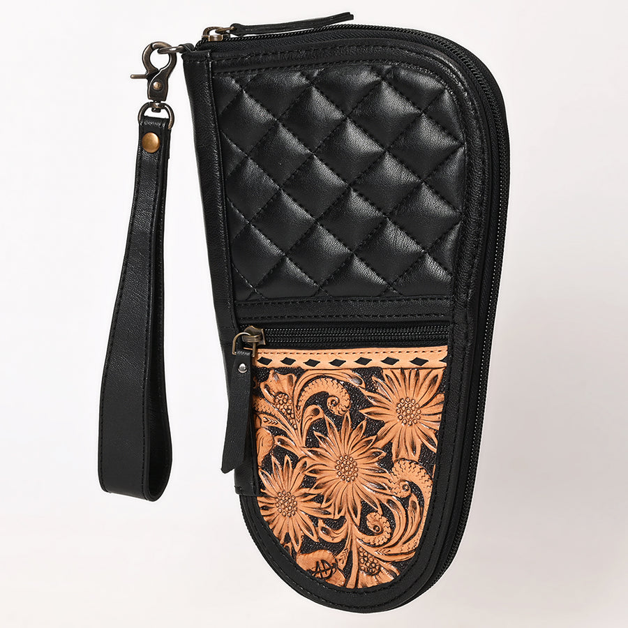 ADGC108 Gun Case Hand Tooled Genuine Leather Women Bag by Hilason – Cowboy and equestrian accessories