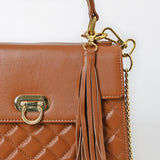 Never Mind Western Cross Body Genuine Leather Handbag Purse Wallet Bag For Women Girls