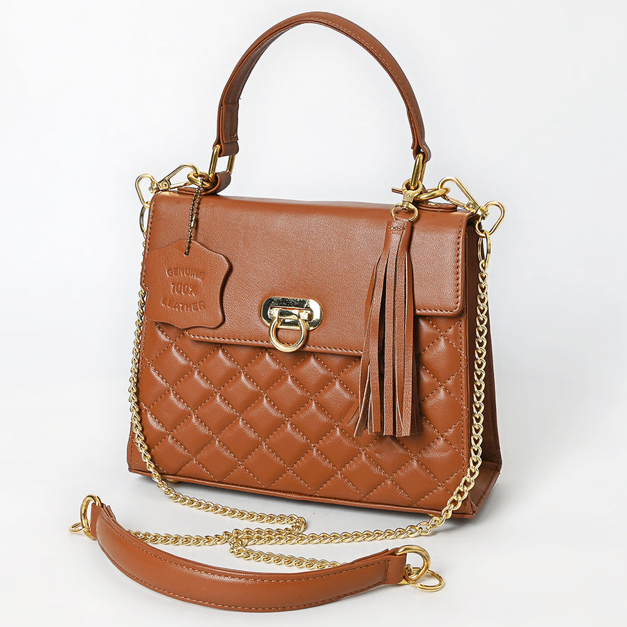 Never Mind Western Cross Body Genuine Leather Handbag Purse Wallet Bag For Women Girls - Uhorse