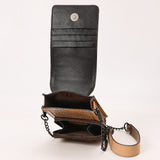 American Darling Cellphone Holder Hand Tooled Genuine Leather Women