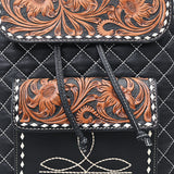American Darling Backpack Beautifully Hand Tooled Leather women bag