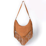 American Darling ADBGA733 Cross Body Suede Genuine Western Leather Women Bag Western Handbag Purse