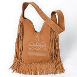 American Darling Hobo Suede Genuine Leather Women Bag Western Handbag Purse