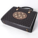 American Darling ADBGA735 Tote Hand Tooled Genuine Western Leather Women Bag Western Handbag Purse