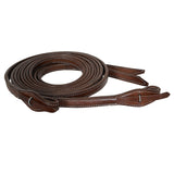 98 In Hilason Western Horse Genuine Leather Split Reins Stainless Steel Hardware